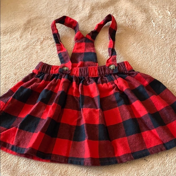 Carter's Other - Plaid overalls